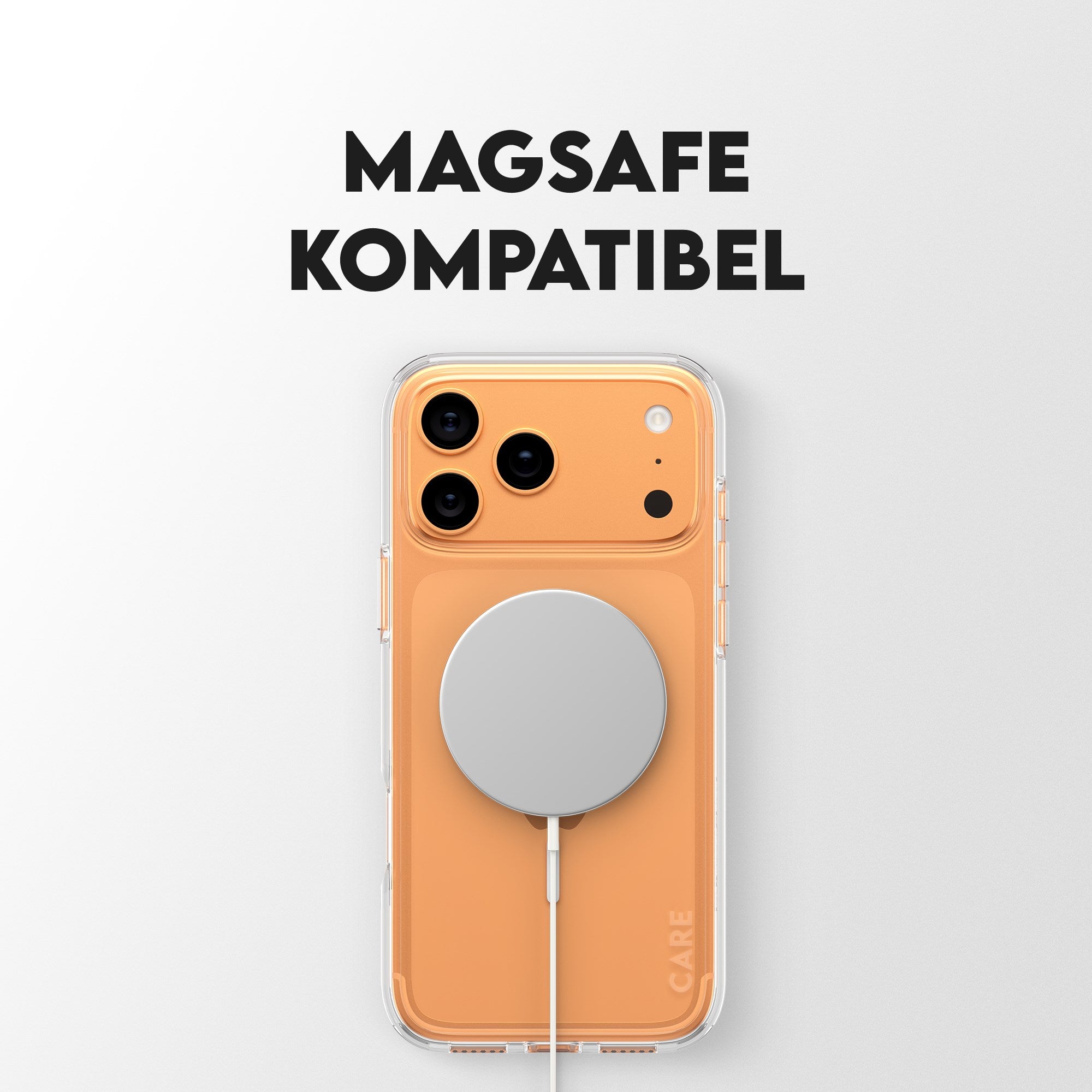 CARE™ by PanzerGlass® Urban Explorer Case Transparent m. Weiß MagSafe iPhone 17 Pro Max